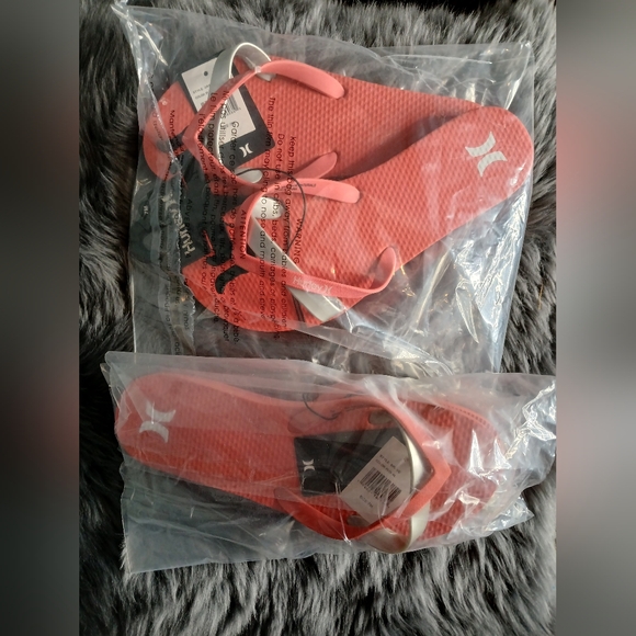 Hurley Women's 7M Brave Flip Flop Sandals - Floral/Pink - Picture 7 of 8